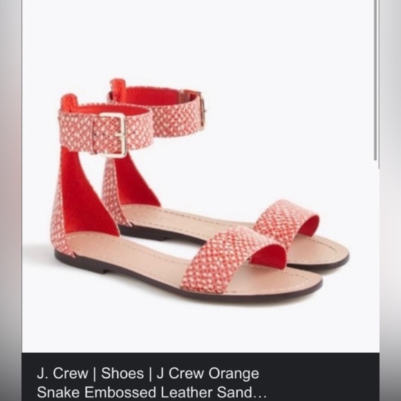 J Crew women’s ankle buckle sandals - Picture 7 of 7